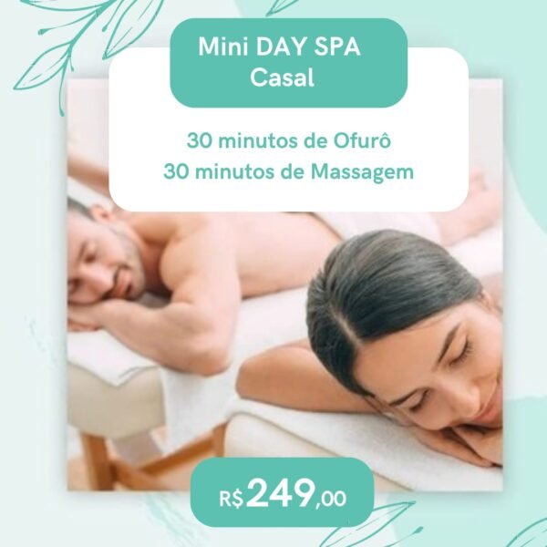 Mini spa casal